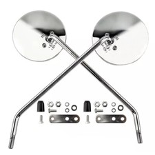 COPPIA SPECCHIETTI CROMATI FAR PER VESPA PX 125-150-200 78/82 VESPA PX ARCOBAL