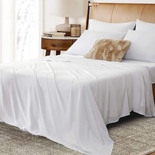 ROYAL HOTEL'S BEDDING SET 800TC 100 EGYPTIAN COTTON US KING/CAL-KING WHITE SOLID