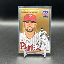 2023 Chrome Platinum Anniversary Base #347 Nick Castellanos  - Philadelphia