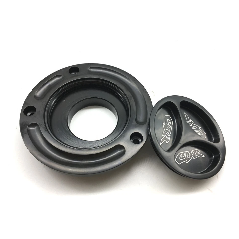 Black Keyless Fuel Tank Gas Cap For Honda CBR900RR CBR929RR CBR954RR 1993-2003 - Imagem 3 de 4