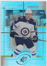 2021/22 UD EXTENDED..COLE PERFETTI..SPX RETRO..ROOKIE..CARD # SPX-31..JETS