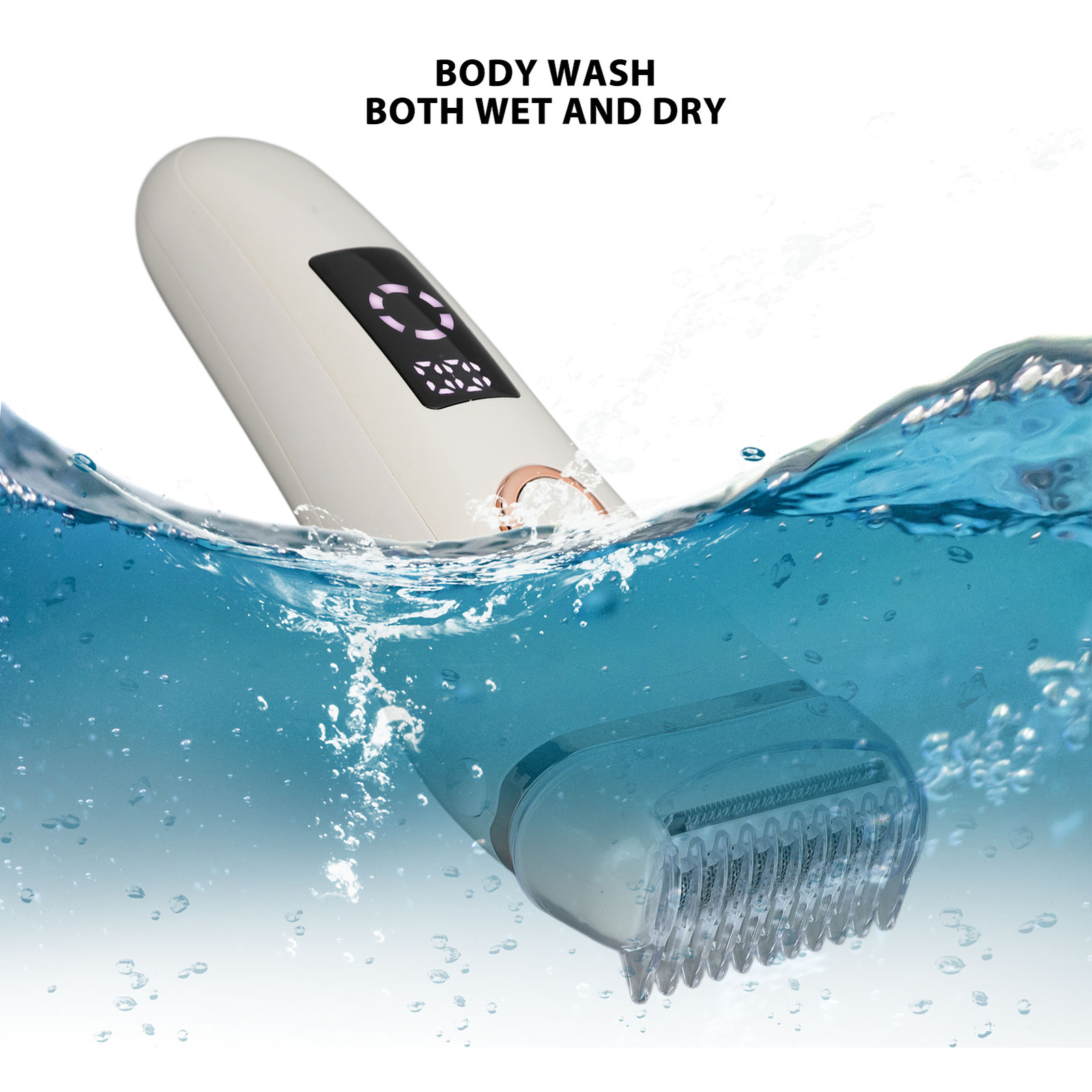 Electric Bikini Trimmer Wet Dry Compact Multi Functional Digital Hair