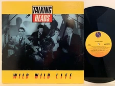TALKING HEADS wild life MAXI-SINGLE 1986 (NM)SIRE 0-20593 rock DAVID BYRNE PROMO