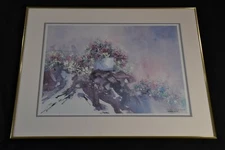 BARBARA KRUPP VINTAGE(1978) WATERCOLOR LIMITED ART PRINT SIGNED 335/1000