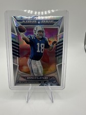 2022 Panini Rookies & Stars - Airborne Blue Prizm #AI-23 Peyton Manning 