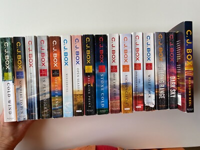 C.J.BOX LOT 16~Joe Pickett~NOWHERE RUN~OFF GRID~DISAPPEARED~SHADOWS~DARK SKY~