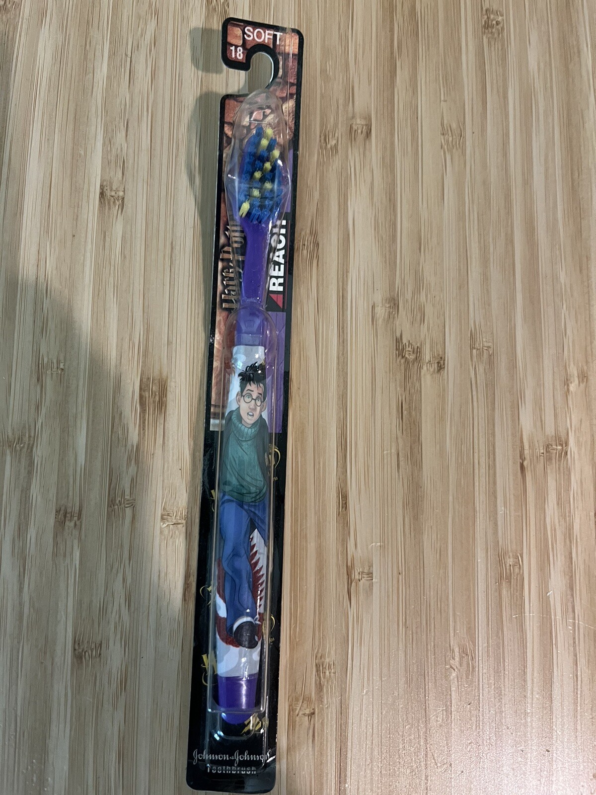 RARE CHILD'S HARRY POTTER BLUE REACH TOOTHBRUSH 18 SOFT "NEW" eBay