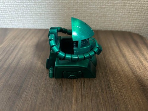 Zippo Gundam Zaku MS-06 tipo producción en masa encendedor y soporte de cabeza con caja sin usar - Imagen 16 de 19