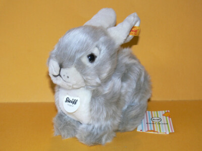 Steiff - Hase Dormili - grau - sitzend - ca. 21 cm - Nr. 067488 - Neu -