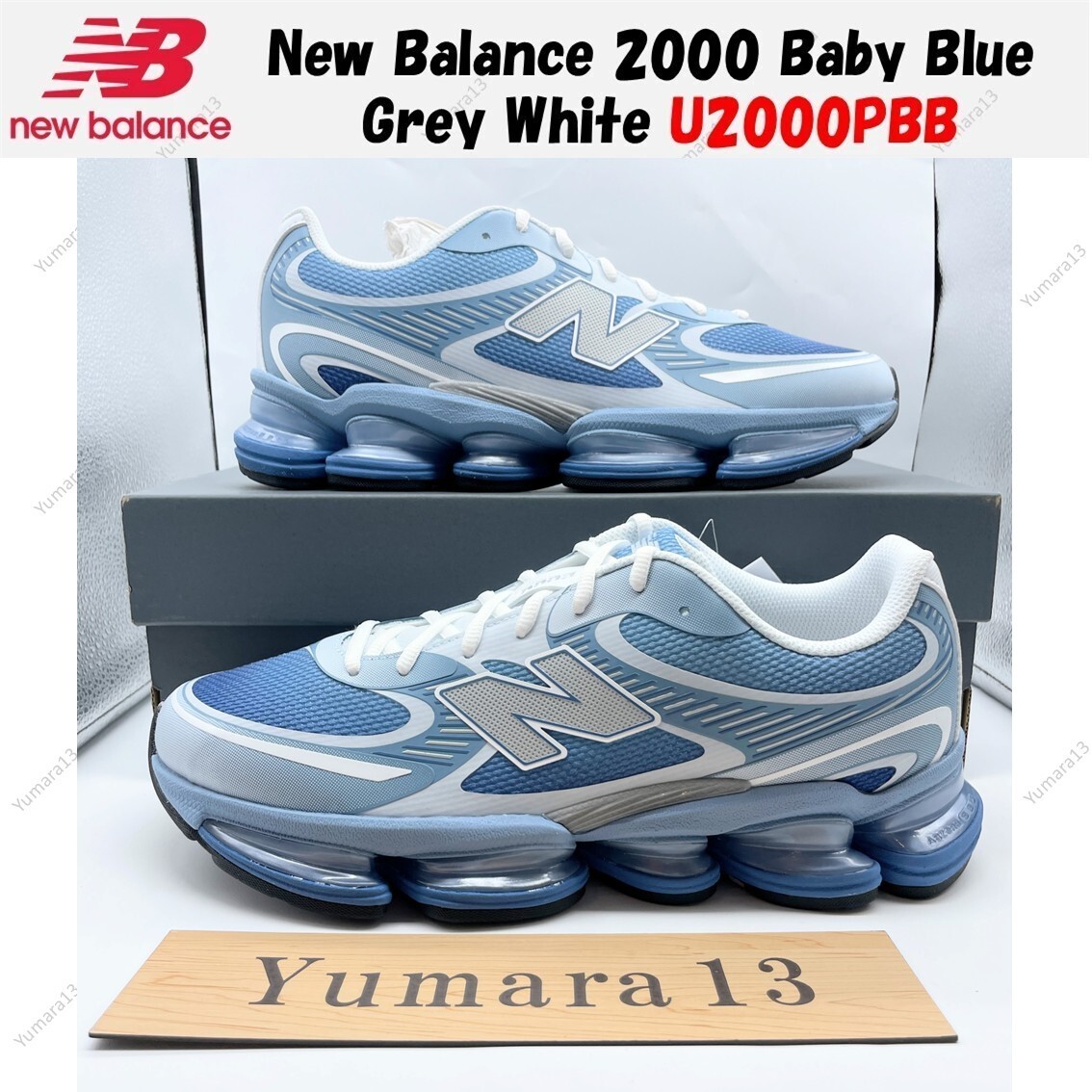 New Balance 2000 Baby Blue Grey White U2000PBB Men's Size | eBay