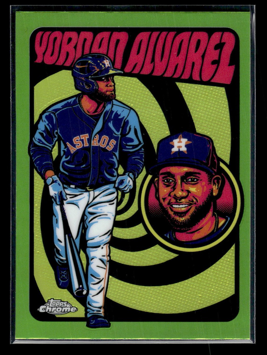 2024 Topps Chrome #UV-6 Yordan Alvarez Case Hit Ultra Violet All