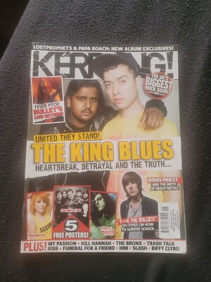 Kerrang 1311 May 08 2010 Papa Roach Him Bring me the Horizon Kiss Slash Biffy 