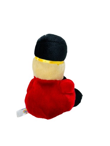 Original Palm Pals - Marius Nutcracker Red Festive Stuffed Plush Toy 5-Inch NEW! - Picture 3 of 3