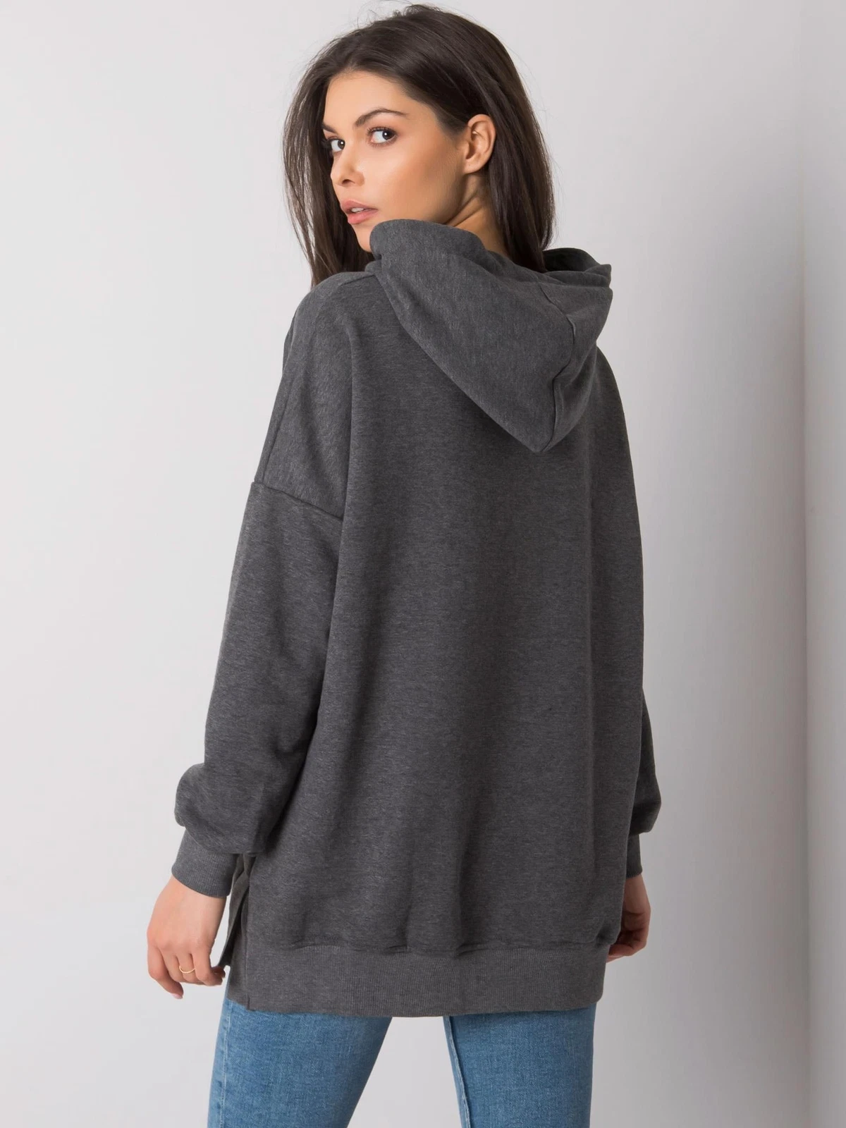 VETEMENTS Maglione donna pullover felpa con cappuccio
