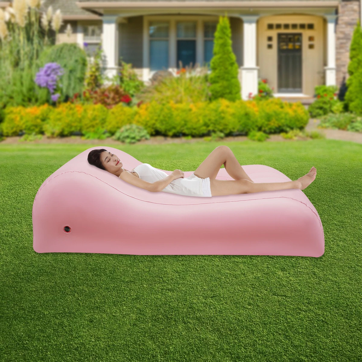 CARS Lit avec matelas gonflable et duvet pour enfant - Disney