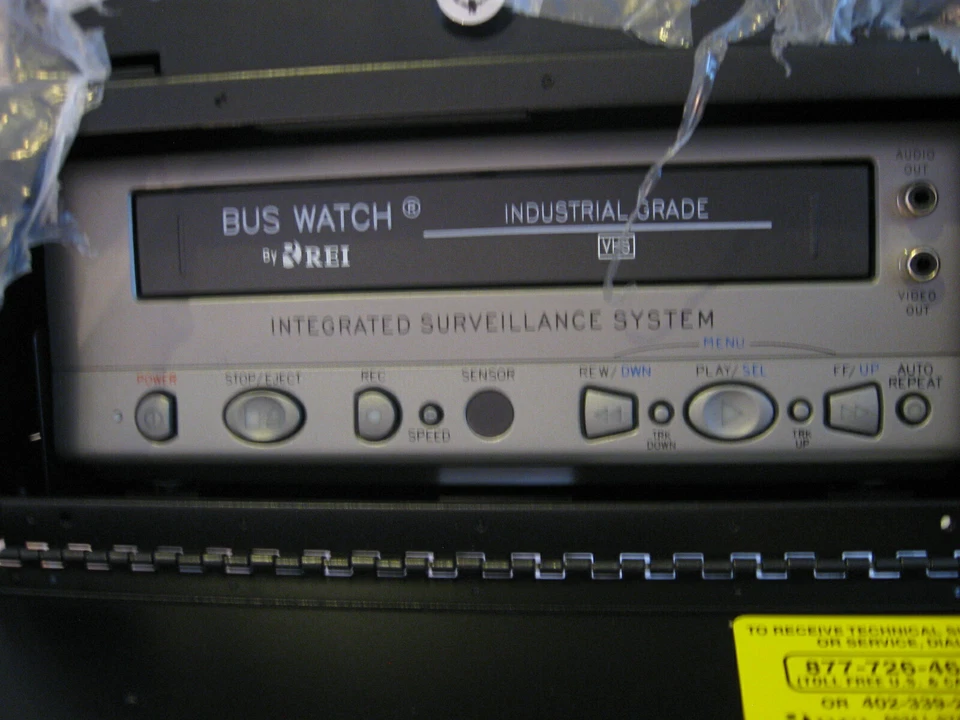 NEW Old School REI BUS-Watch VHS Integrated Video Surveillance Recorder & Case - Image 2 of 4