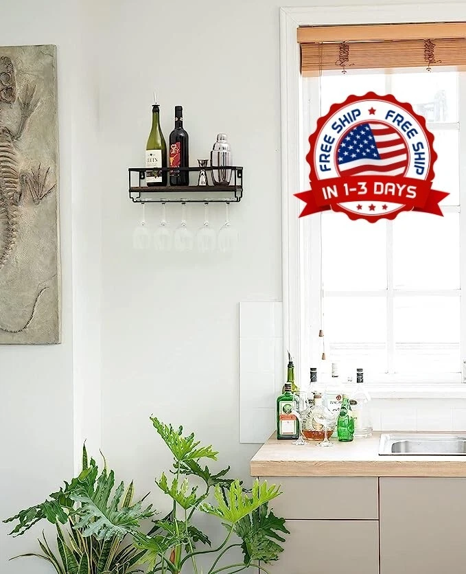 porta copa y botellas de vino organizador para cocina botelleros soporte moderno Foto 3 de 4