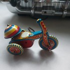 Circa 1950’s Tin Wind-up Tricycle with Bell Marked Japan as is — photo 4