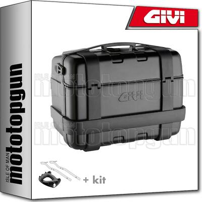 GIVI CASE TREKKER BLACK LINE TRK46B + HOLDER KAWASAKI VERSYS 650 2008 08 2009 09