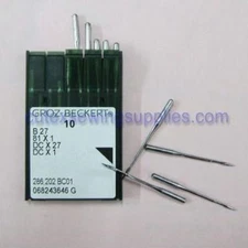10 Groz Beckert DCX27 DCX1 B27 Industrial Serger Overlock Sewing Needles
