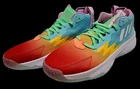 Men's Adidas Dame 8 Multicolor Rainbow Basketball Shoes Size 14.5 HQ1272