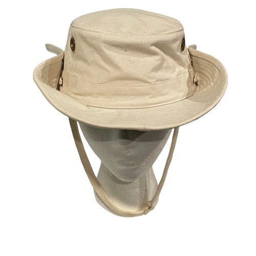 Tilley Endurables Hat Size 7 1/4 Cream Duck Fishing Outdoor Safari Hiking Boonie - Picture 2 of 15