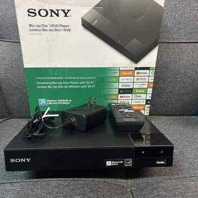Sony Streaming Blu-ray Disc Player with Built-in Wi-Fi - BDPS3700