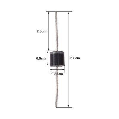 50x Dioden 10A10 – 1000 V, 10 A Sperrdiode, Für Gleichrichter, Solarpanel & Bypass-Anwendungen 50x Dioden 10A10 – 1000 V, 10 A Sperrdiode, Für Gleichrichter, Solarpanel & Bypass-Anwendungen