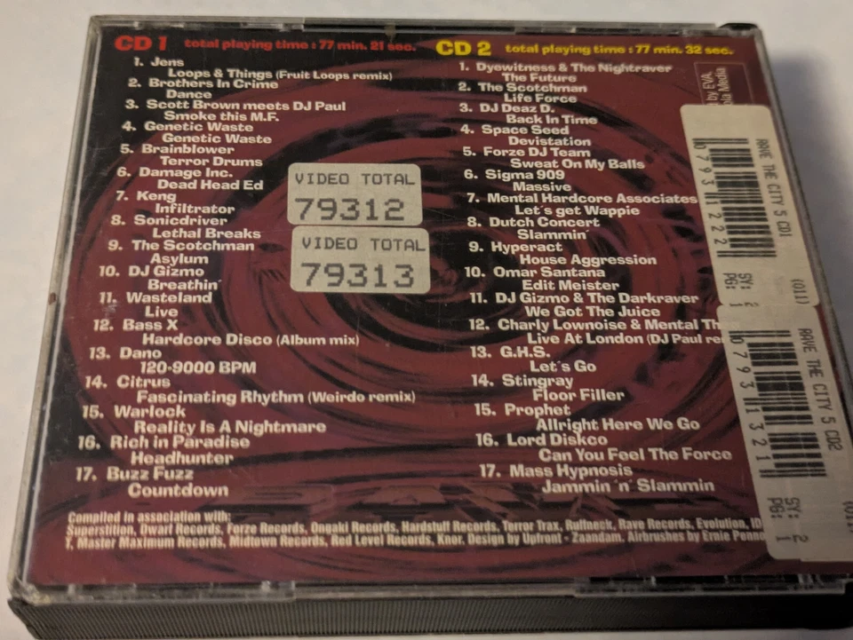 Various Rave the City 5 2 CD Box Jens Brothers in crime Scott Brown meets DJ Pau - Bild 4 von 4