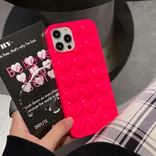 For iPhone 16 15 14 13 12 11 X 8 7 Cute 3D Love Girl Women Soft Phone Case Cover - Picture 52 of 58