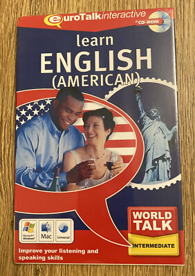 Eurotalk Interactive CD-ROM - Learn English (American) New And Sealed World Talk