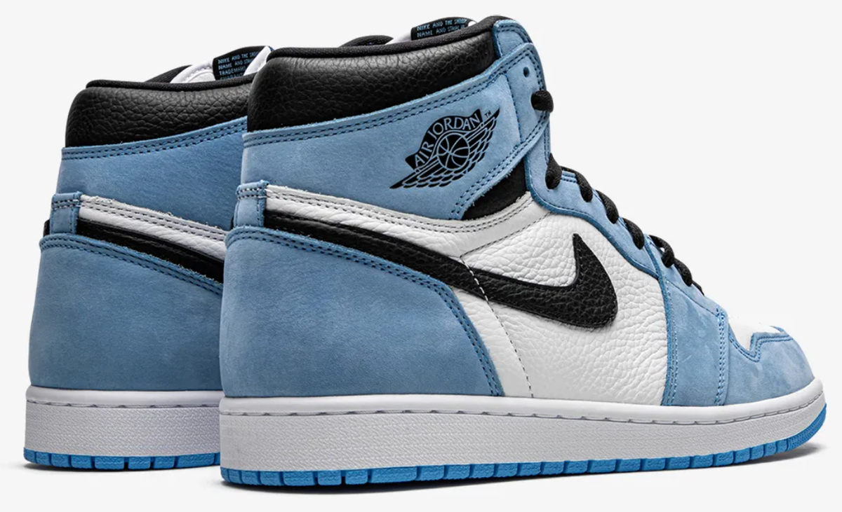 Nike Air Jordan 1 High OG UNC University Blue 555088-134 Sizes 8