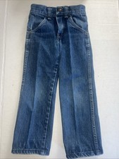 Vintage Wrangler Jeans Made In USA 4 Slim kids 70  s RARE