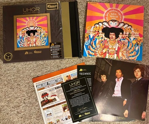 Jimi Hendrix Experience AXIS: BOLD AS LOVE  OOP UHQR Stereo NEAR MINT! 1st Press