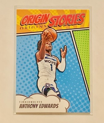 Anthony Edwards 2024-25 Panini Origins #13 Origin Stories Timberwolves