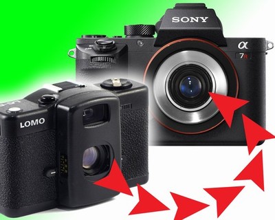 MINITAR 1 F/2.8 32mm OBJEKTIV LOMO LC-A KAMERA ANGEPASST SONY E SPIEGELLOSE KAMERAS