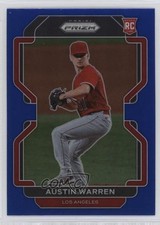 2022 Panini Prizm Tier II Blue Prizm Austin Warren #187 1u6