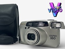 MINT w/CASE, STRAP PENTAX ESPIO 160 35mm Film Camera Point Shoot From JAPAN