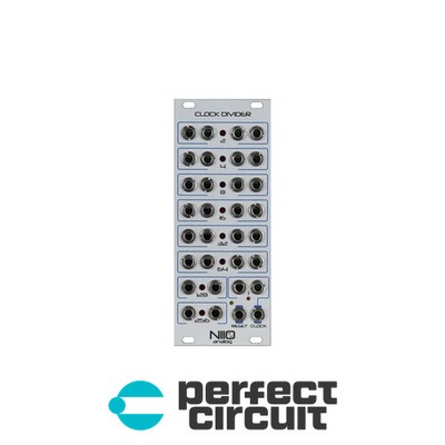 NIIO Analog Clock Divider Modular EURORACK - NEW - PERFECT CIRCUIT