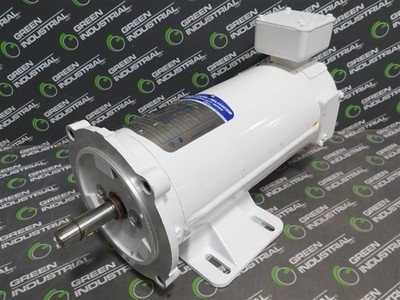 USED Baldor Reliance CDPHD3330 Washdown Duty Motor .5 HP 1750 RPM Damaged Foot