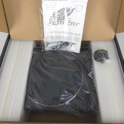 Lanzar Vector VCTBS8 8'' Super Slim Active Subwoofer 600W Peak Power Car Audio