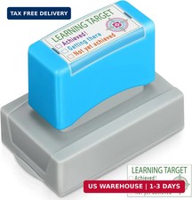 Teacher Stamps Self Inking Teacher Grading Stamps Checkbox for Classroom Learnin