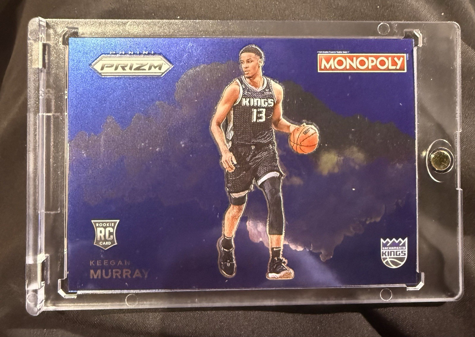 2022 Panini Prizm Monopoly Color Blast 🔥 Keegan Murray 🔥 Rookie CB-24