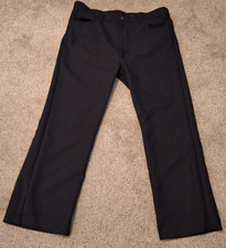 Vintage Levi's Mens Polyester Pants 40x30 (tagged 42x34) Bootcut Made In USA