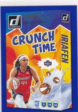 2025 Panini Donruss WNBA -CRUNCH TIME  BLUE PRESS PROOF #20 KIKI IRIAFEN