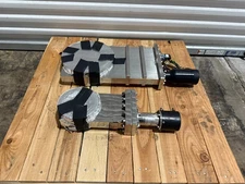 Lot of 2 High Vacuum Apparatus HVA Gate Valve 101-4000