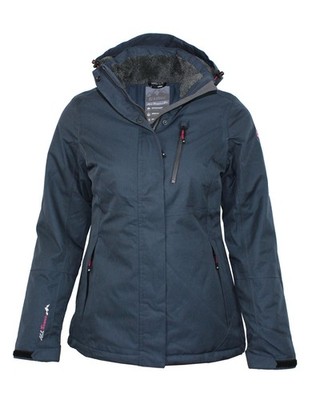 Killtec Nira gefütterte Damen Funktionsjacke mit abnehmbarer Kapuze 36 40 46 NEU