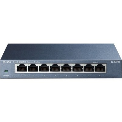 TP-Link TL-SG108 8-Port Gigabit Ethernet Network Switch