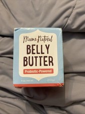 Mama Natural Stretch Mark Cream For Pregnancy  100 Organic Belly Butter 4oz 
