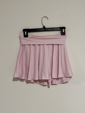 Wild Fable Baby Pink Fold Over Waist Twirl Y2K Style Mini Skirt Skort S